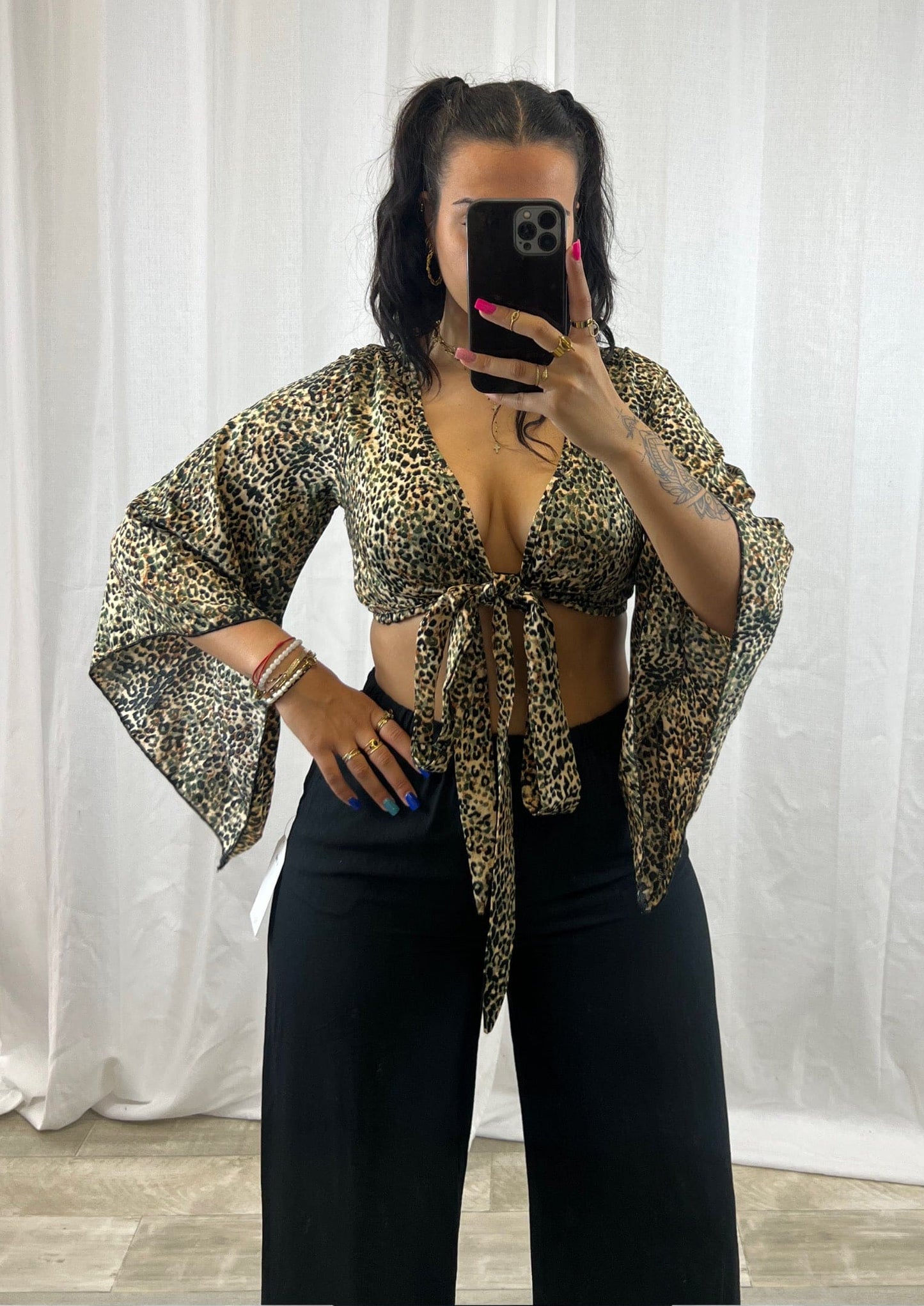 Top petit léopard - Boutique de vêtements pour femmes DRAGUIGNAN