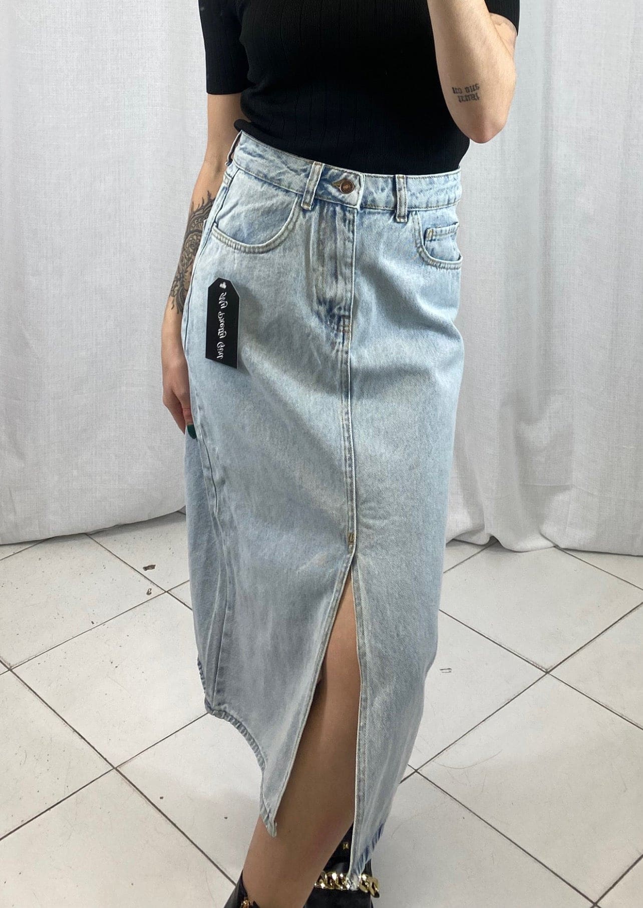 Jupe en jean - Boutique de vêtements pour femmes DRAGUIGNAN