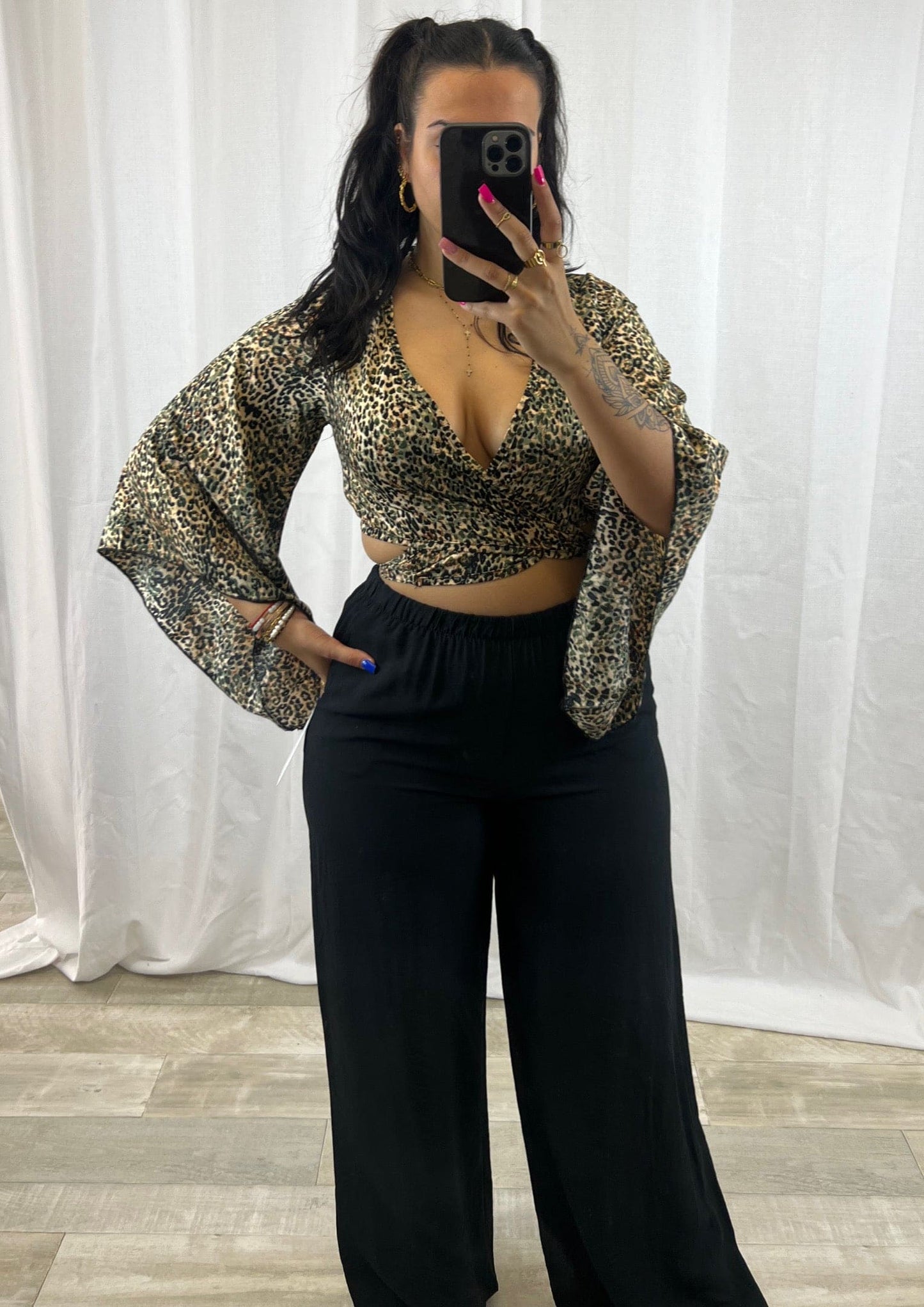 Top petit léopard - Boutique de vêtements pour femmes DRAGUIGNAN