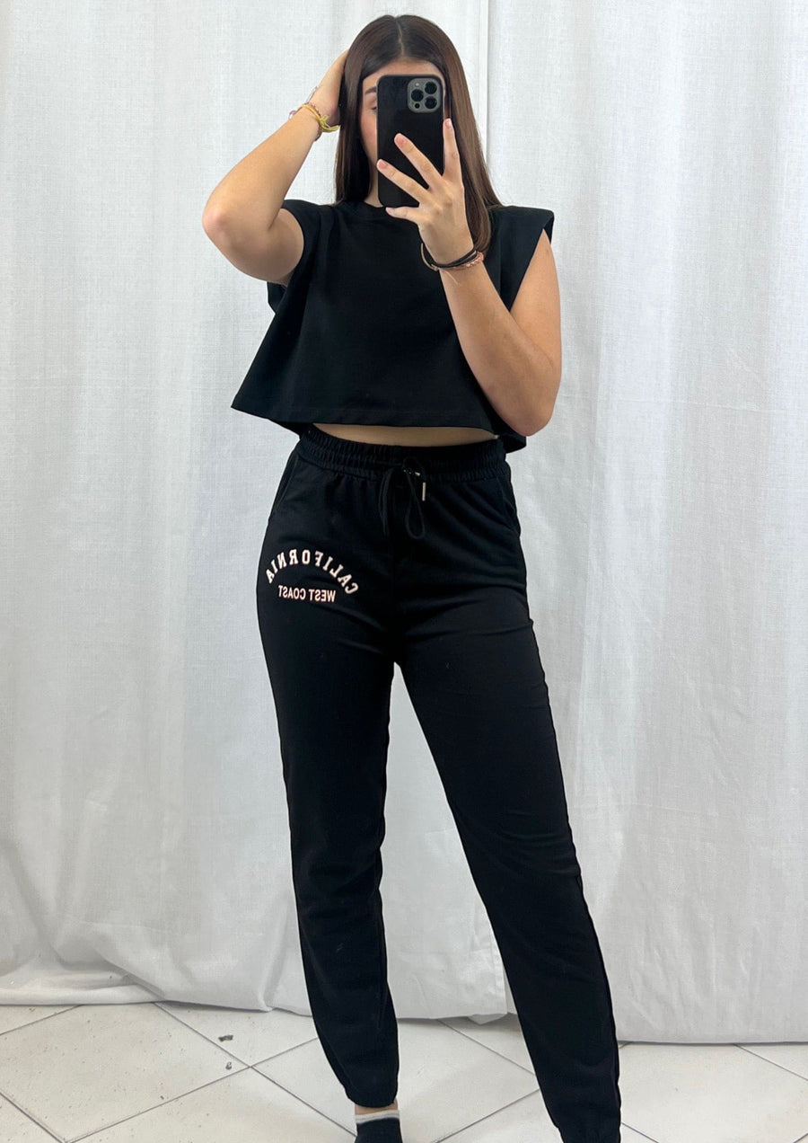 Jogging Noir - Boutique de vêtements pour femmes DRAGUIGNAN