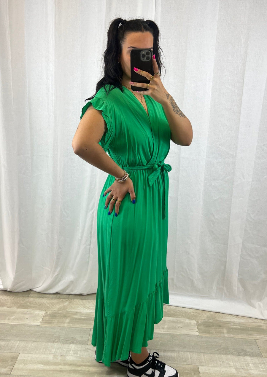 Mila - Robe Longue Verte