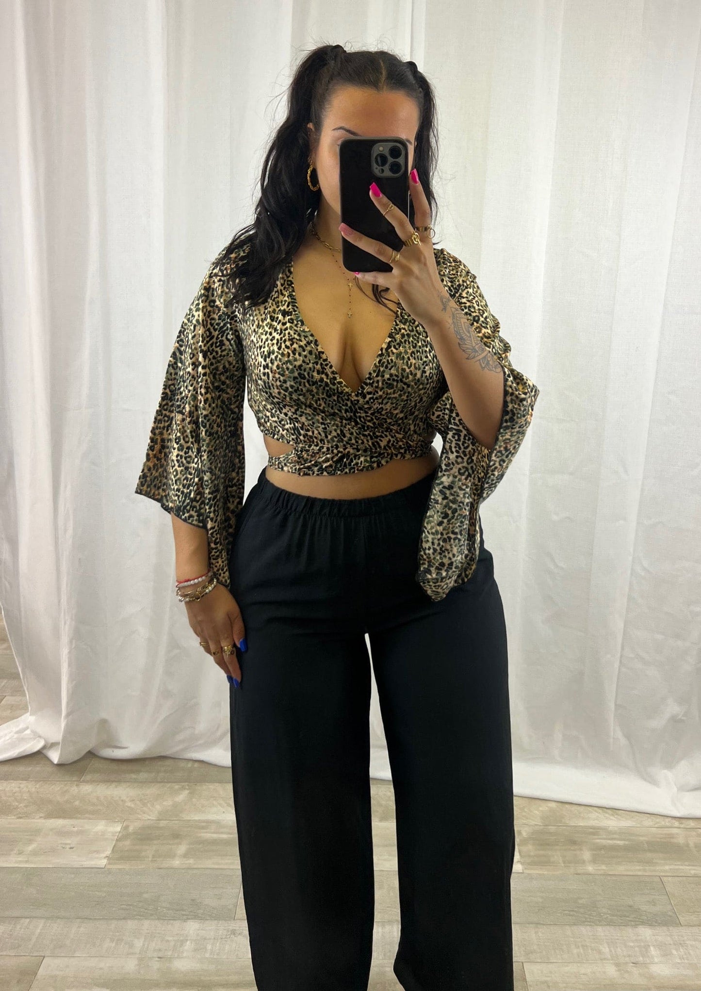 Top petit léopard - Boutique de vêtements pour femmes DRAGUIGNAN