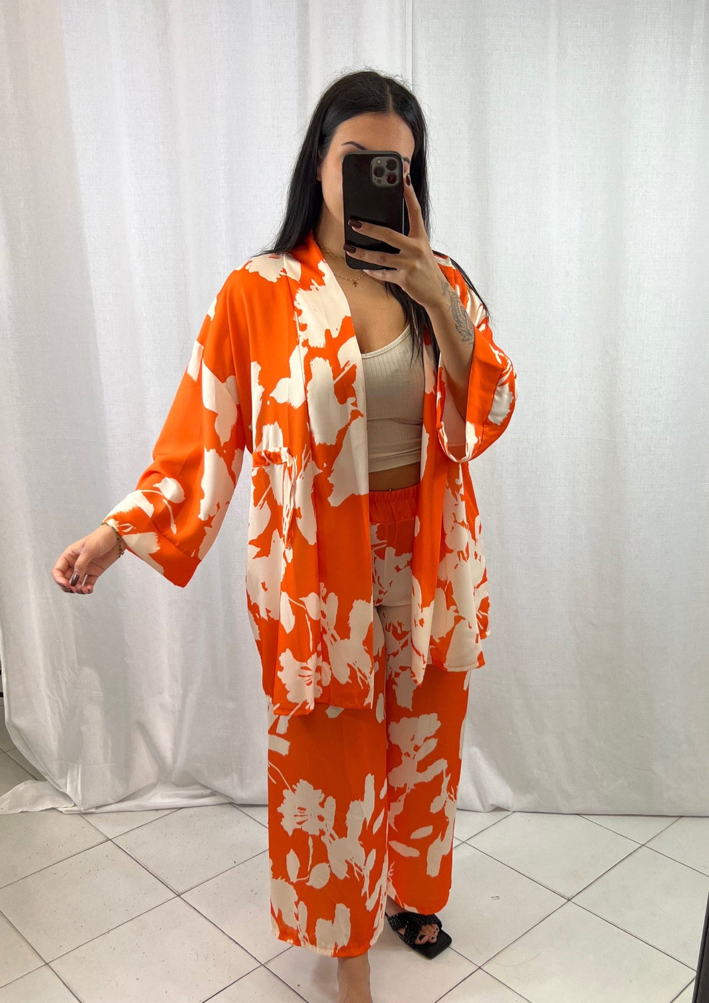 Ensemble orange - Boutique de vêtements pour femmes DRAGUIGNAN