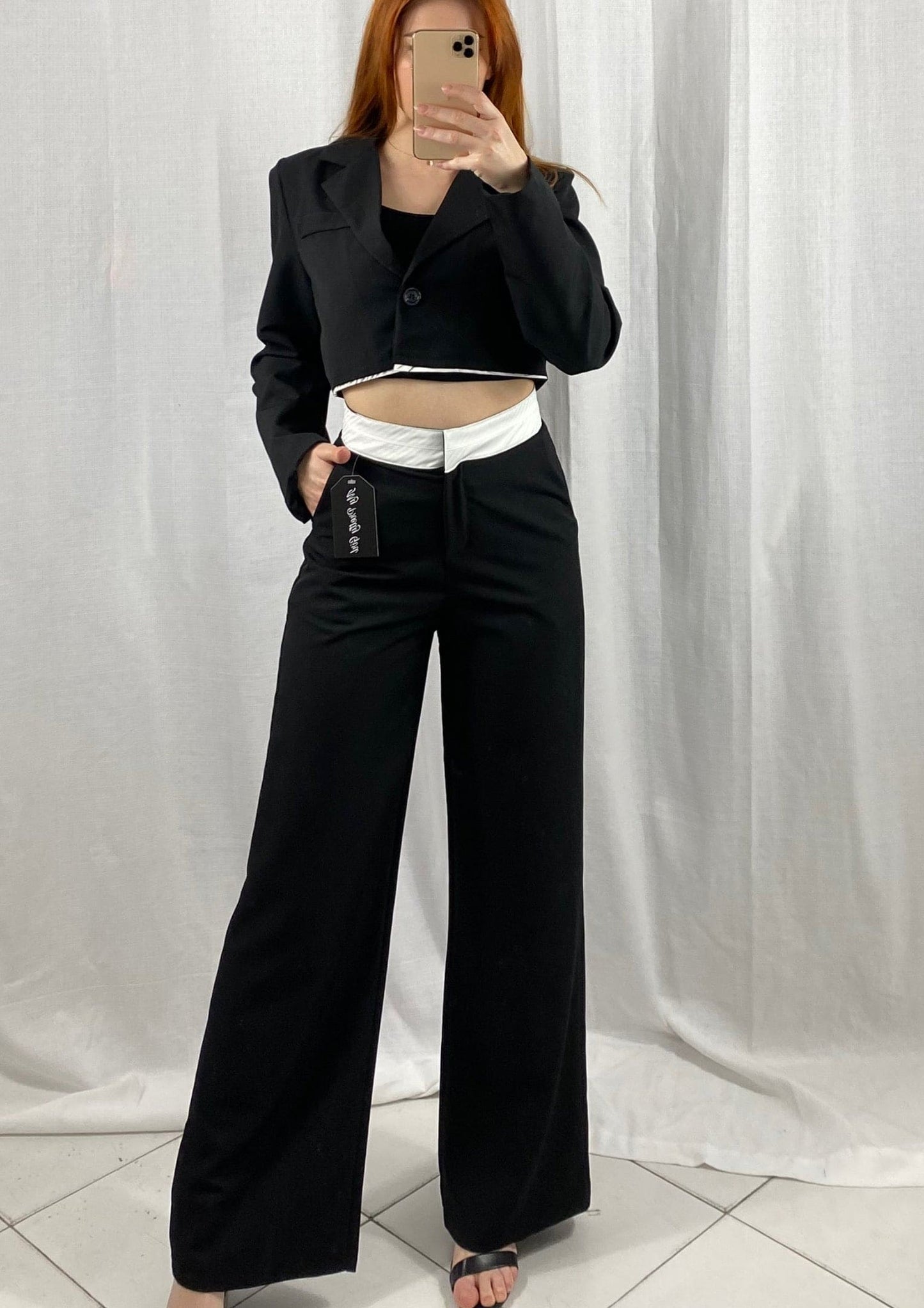 Ensemble Blazer Noir - Boutique de vêtements pour femmes DRAGUIGNAN