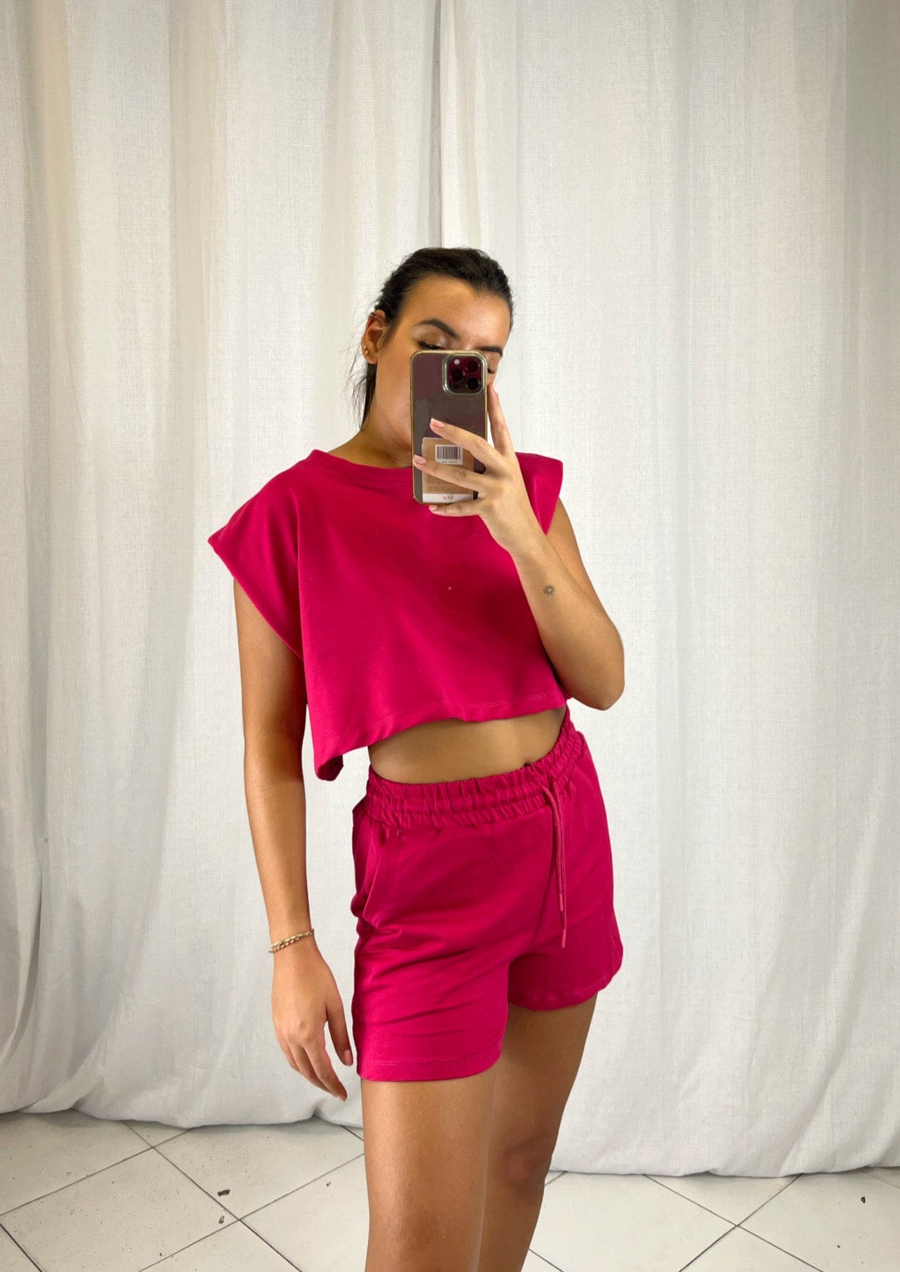 Ensemble jogging Rose - Boutique de vêtements pour femmes DRAGUIGNAN
