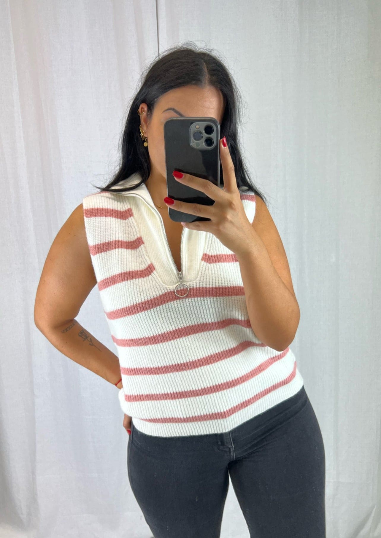 Pull Marinière - Boutique de vêtements pour femmes DRAGUIGNAN
