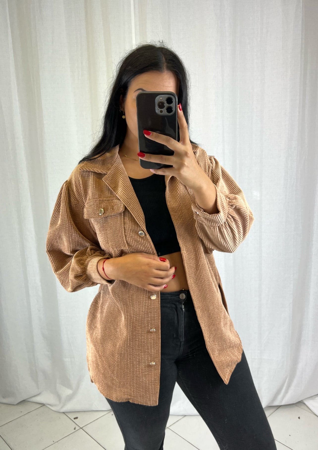 Veste Marron - Boutique de vêtements pour femmes DRAGUIGNAN