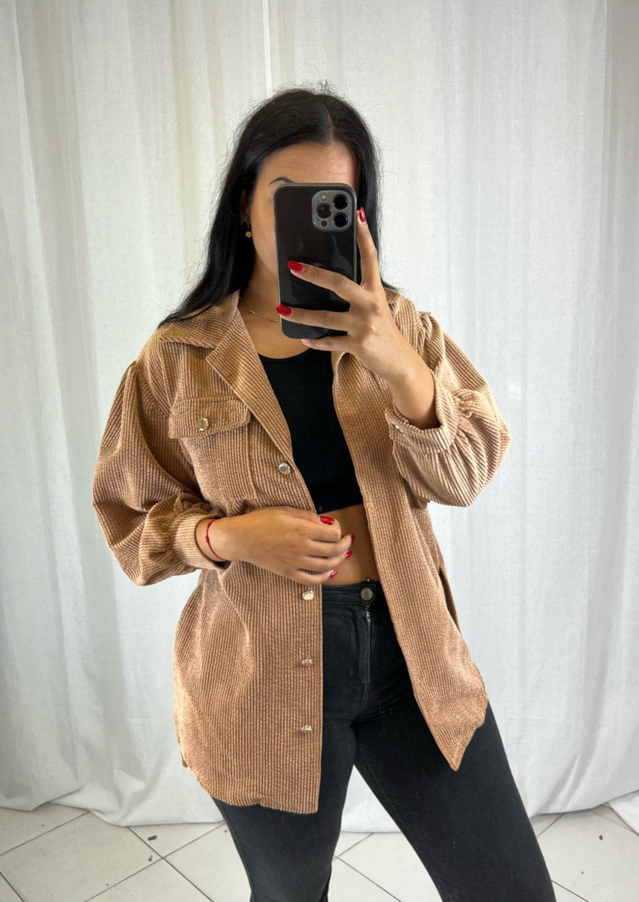 Veste Marron - Boutique de vêtements pour femmes DRAGUIGNAN