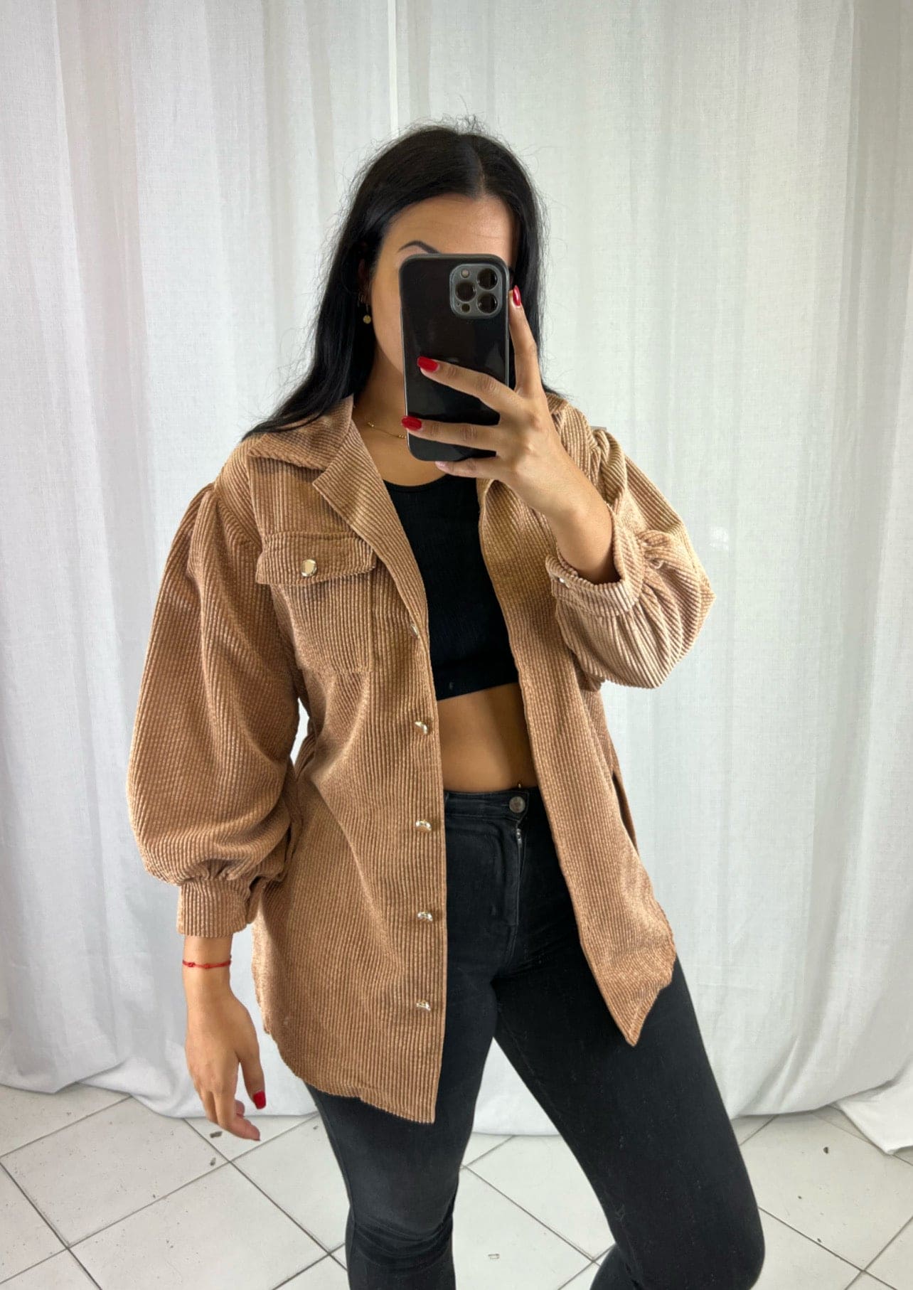 Veste Marron - Boutique de vêtements pour femmes DRAGUIGNAN