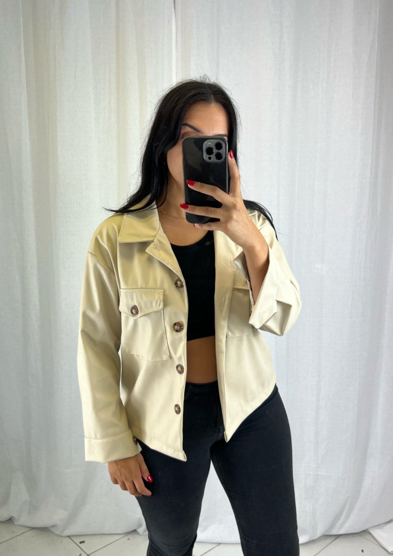 Veste Beige - Boutique de vêtements pour femmes DRAGUIGNAN