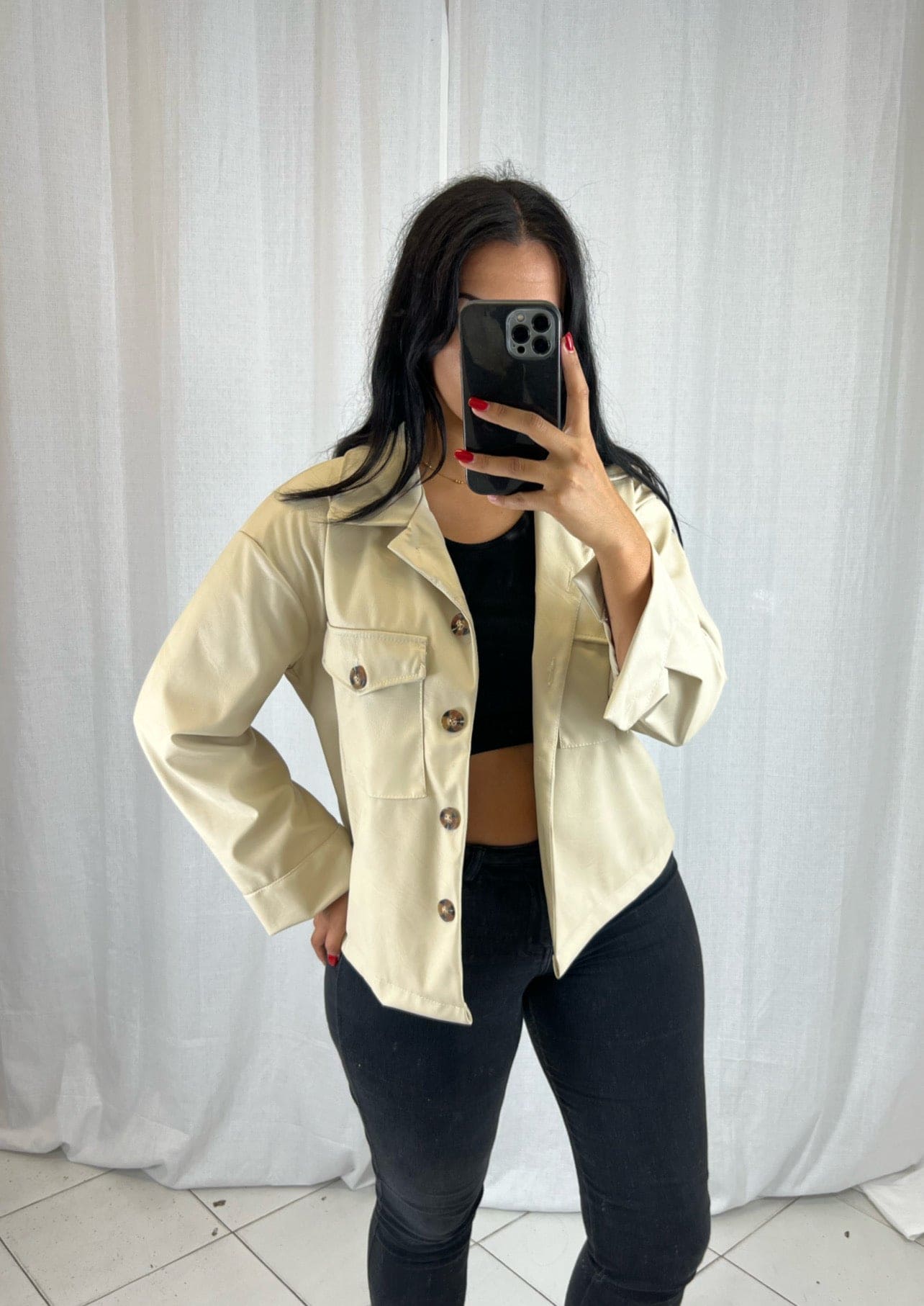 Veste Beige - Boutique de vêtements pour femmes DRAGUIGNAN