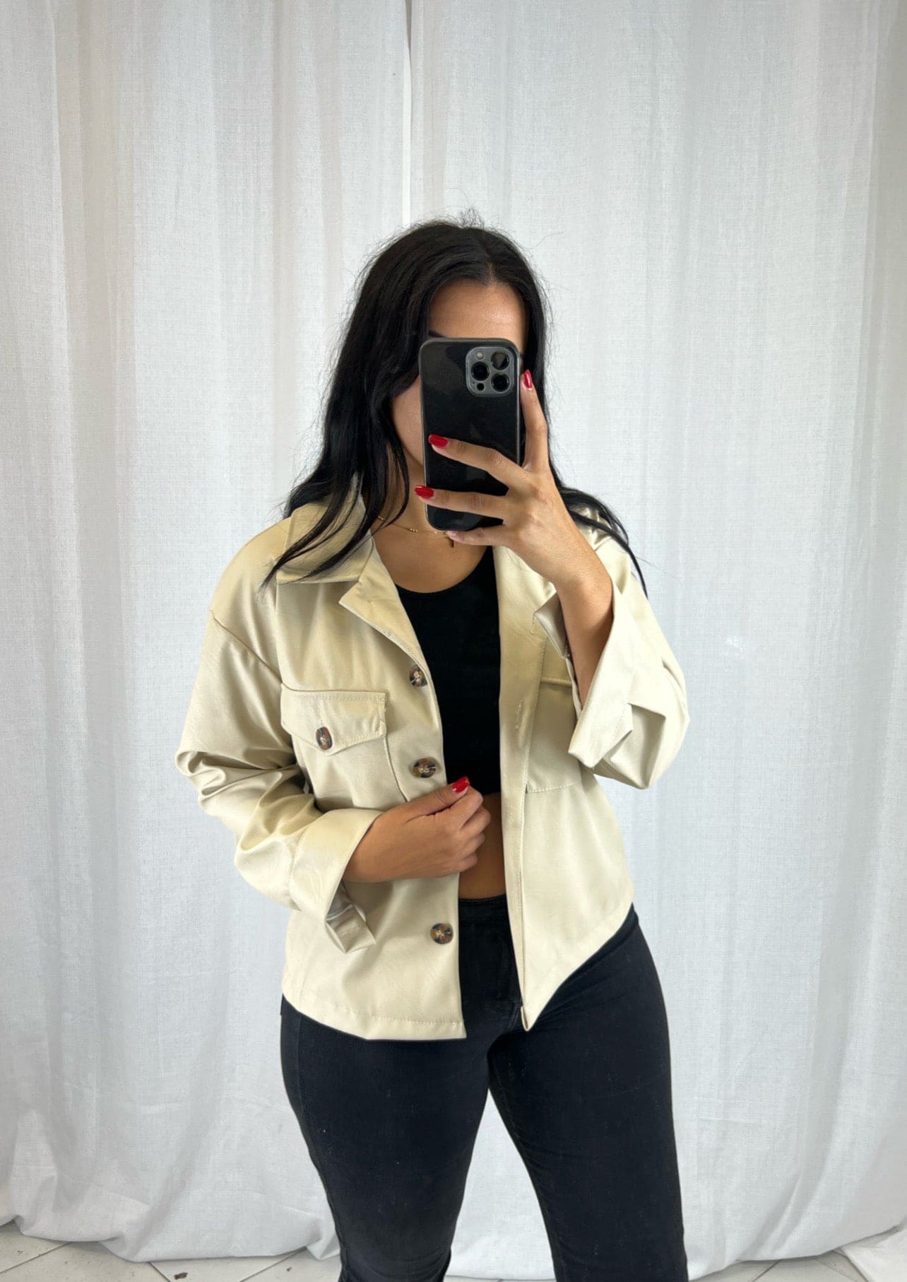 Veste Beige - Boutique de vêtements pour femmes DRAGUIGNAN
