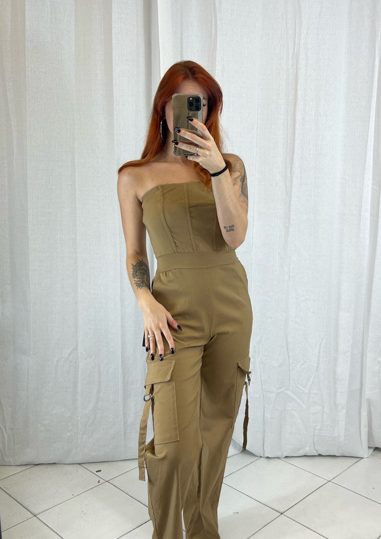 Combinaison Beige - Boutique de vêtements pour femmes DRAGUIGNAN