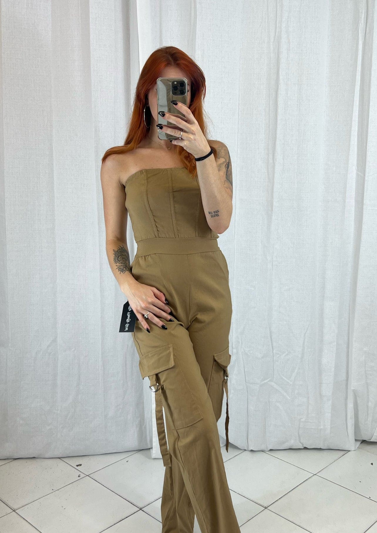 Combinaison Beige - Boutique de vêtements pour femmes DRAGUIGNAN