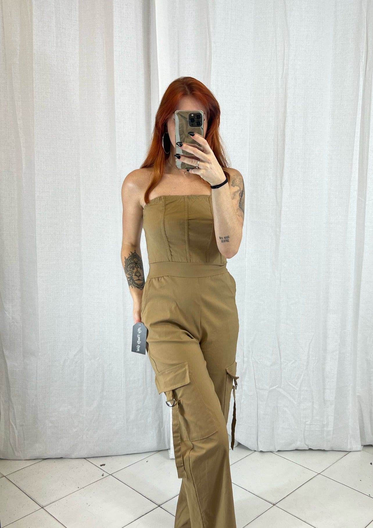 Combinaison Beige - Boutique de vêtements pour femmes DRAGUIGNAN