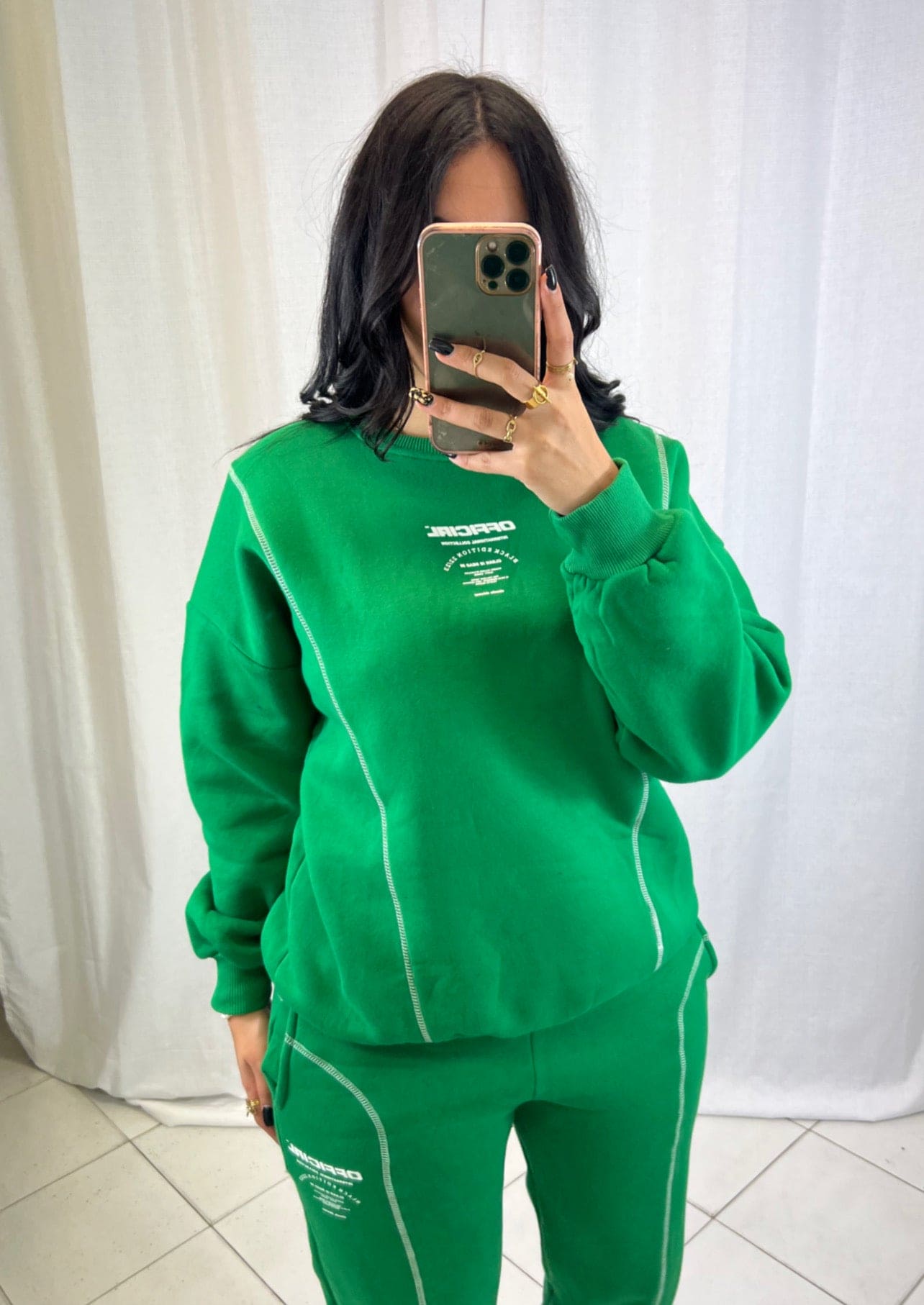 Ensemble jogging Vert - Boutique de vêtements pour femmes DRAGUIGNAN