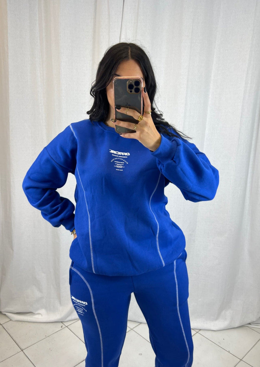 Ensemble jogging Bleu - Boutique de vêtements pour femmes DRAGUIGNAN
