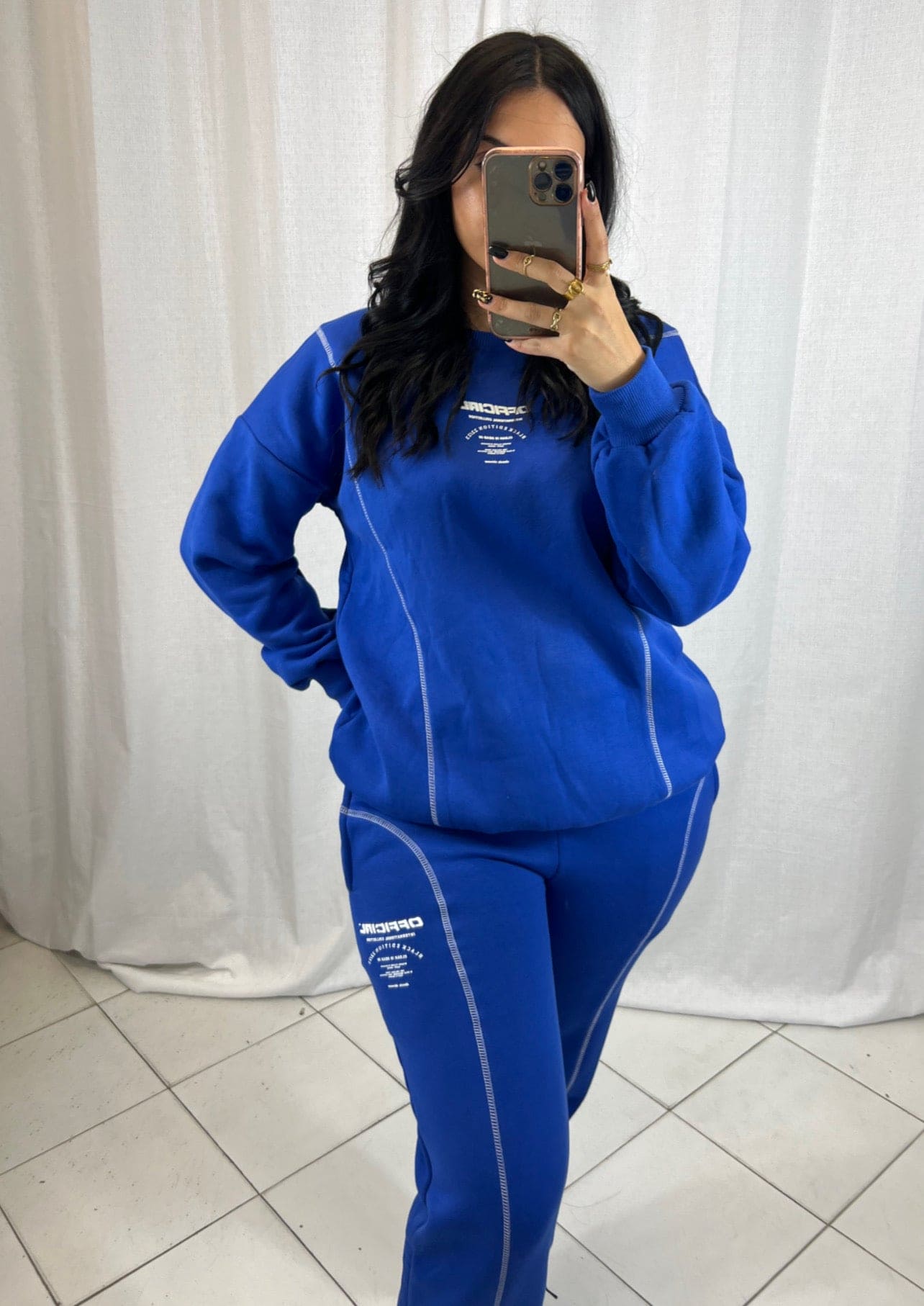 Ensemble jogging Bleu - Boutique de vêtements pour femmes DRAGUIGNAN