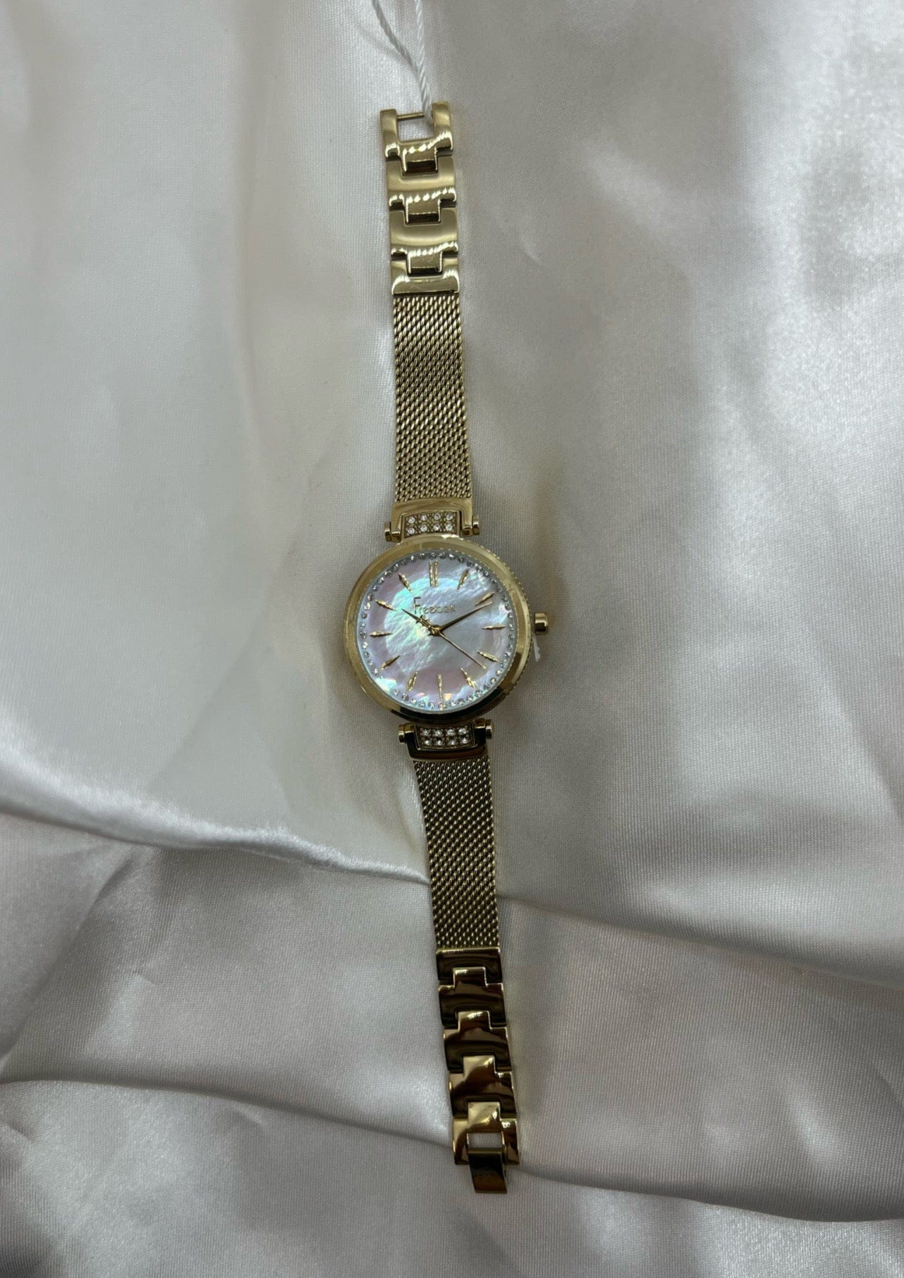 Montre Doré en acier inoxydable - Boutique de vêtements pour femmes DRAGUIGNAN