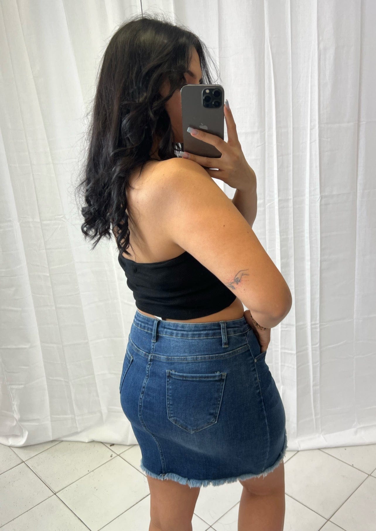 Jupe Bleu - Boutique de vêtements pour femmes DRAGUIGNAN