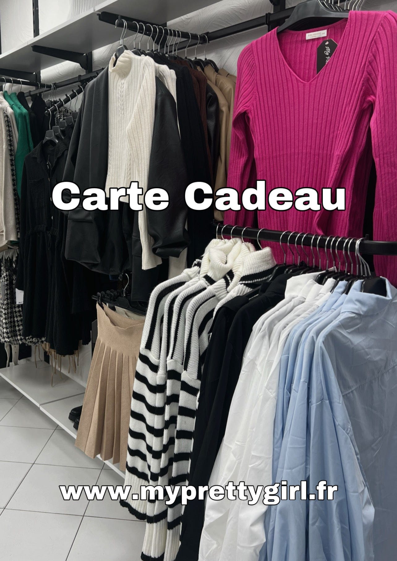 Carte Cadeau - Boutique de vêtements pour femmes DRAGUIGNAN