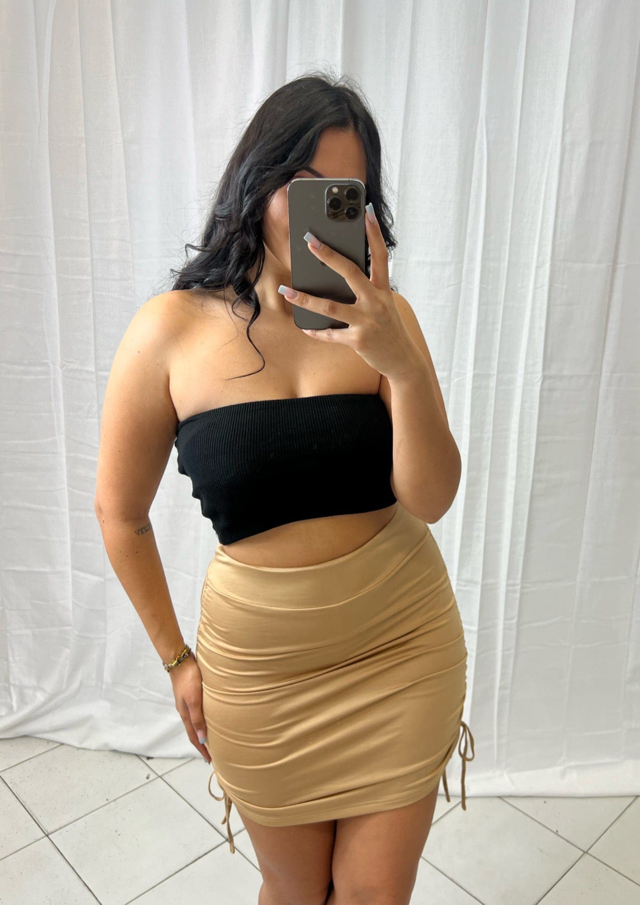 Jupe Beige - Boutique de vêtements pour femmes DRAGUIGNAN