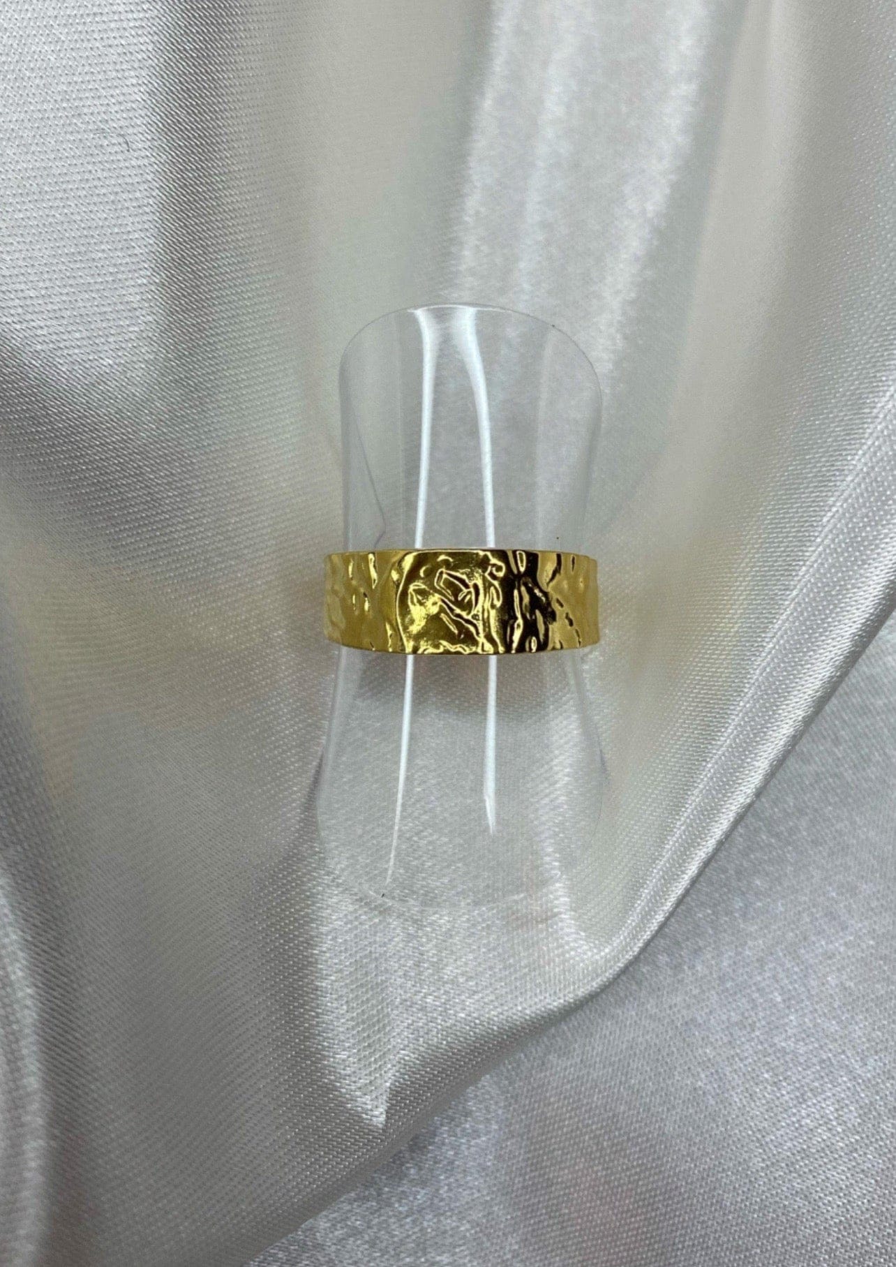Bague Doré en acier inoxydable - Boutique de vêtements pour femmes DRAGUIGNAN