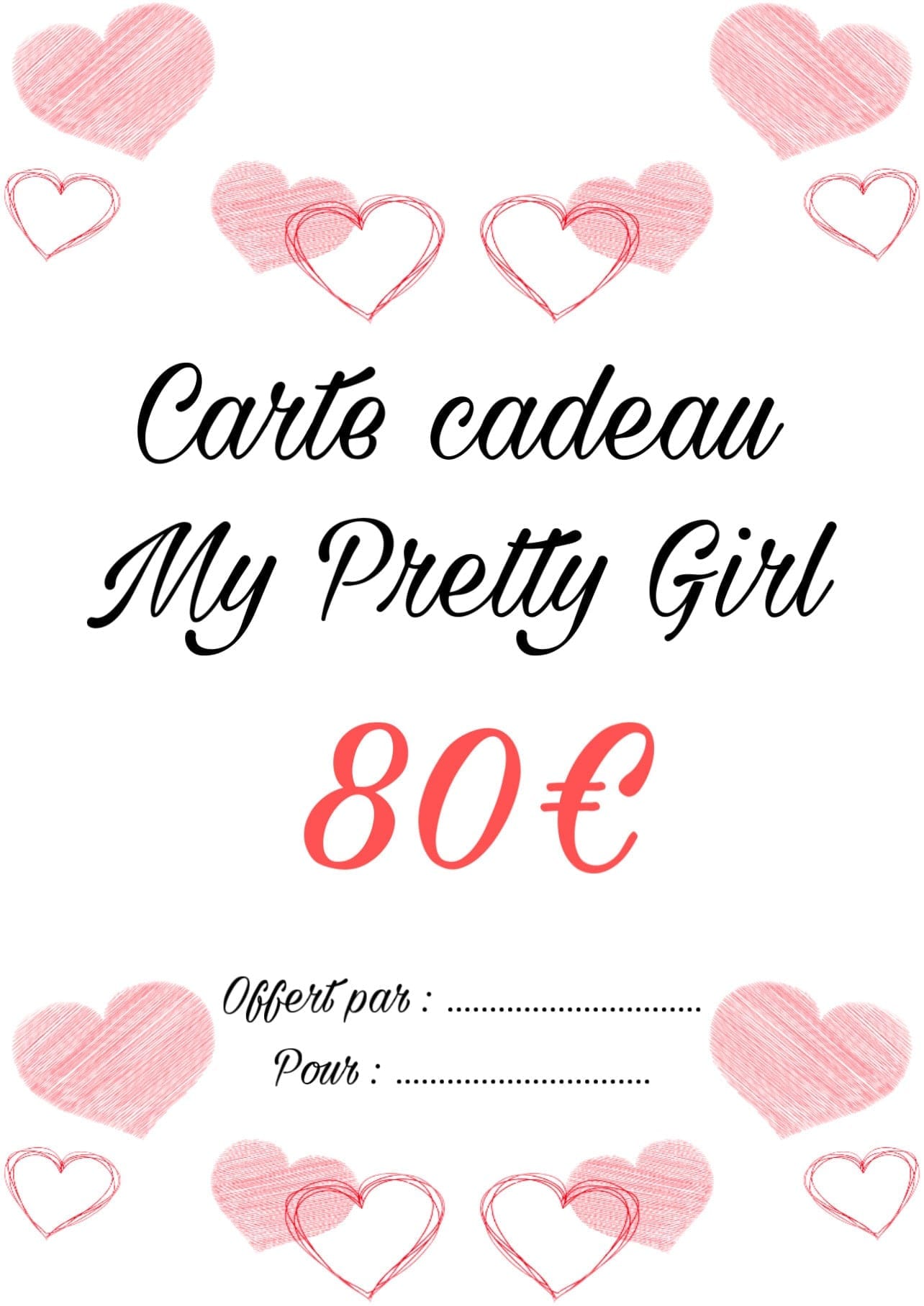 Carte Cadeau - Boutique de vêtements pour femmes DRAGUIGNAN