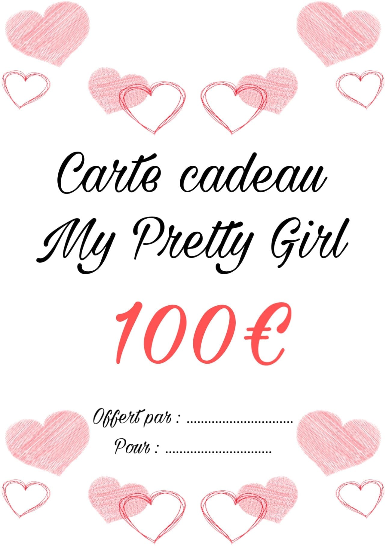 Carte Cadeau - Boutique de vêtements pour femmes DRAGUIGNAN
