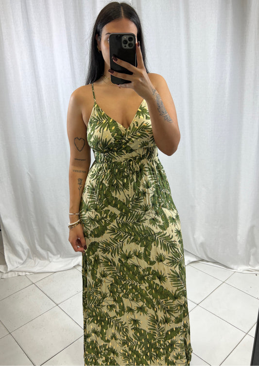 Robe longue Verte - Boutique de vêtements pour femmes DRAGUIGNAN