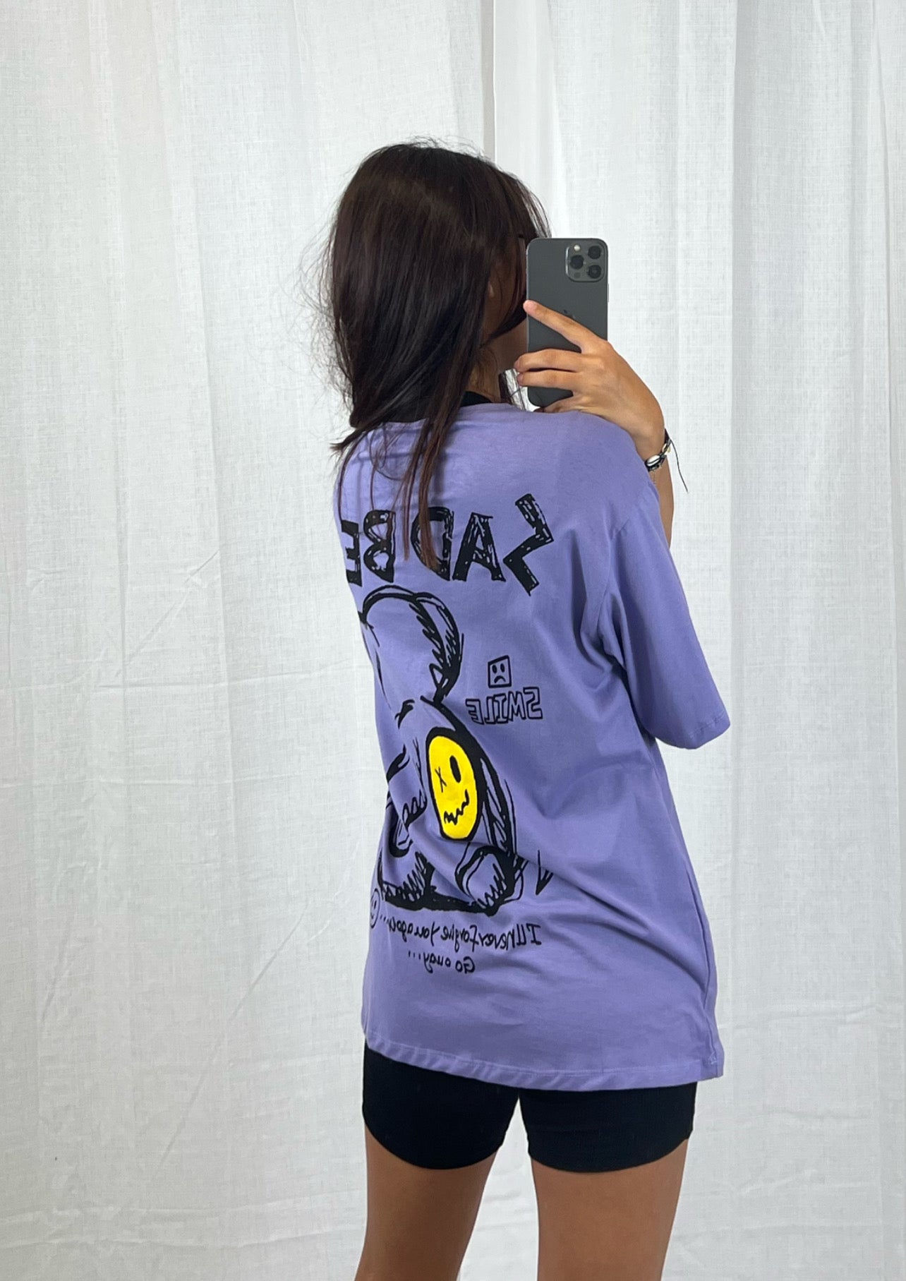 Tee shirt Violet  - Boutique de vêtements pour femmes DRAGUIGNAN