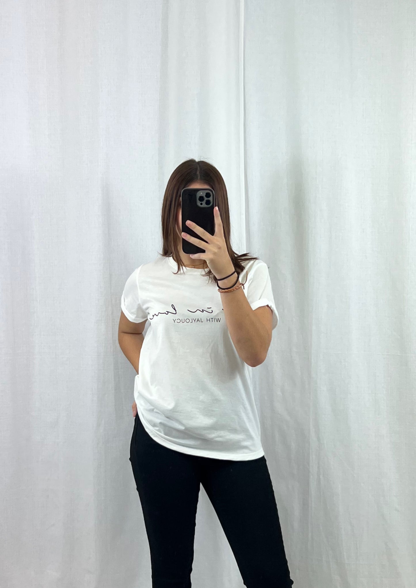 Tee-shirt Blanc - Boutique de vêtements pour femmes DRAGUIGNAN