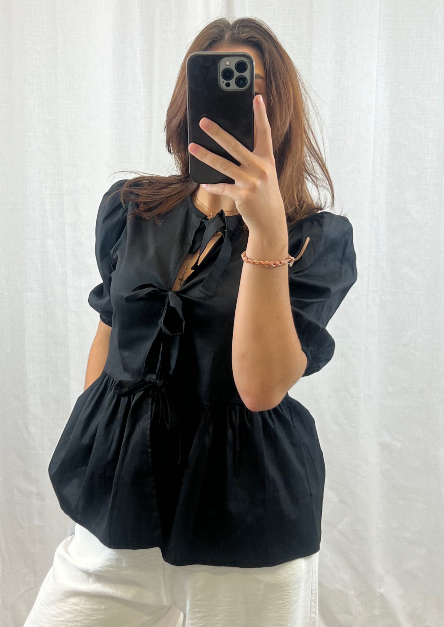 Tee shirt Noir - Boutique de vêtements pour femmes DRAGUIGNAN