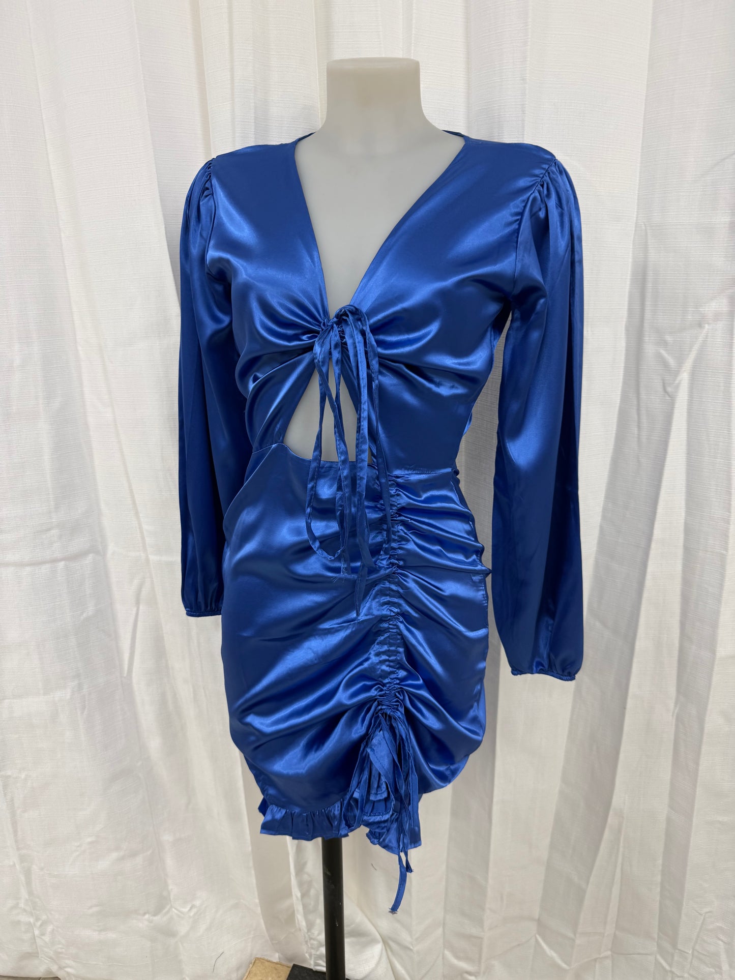Robe de soirée bleu