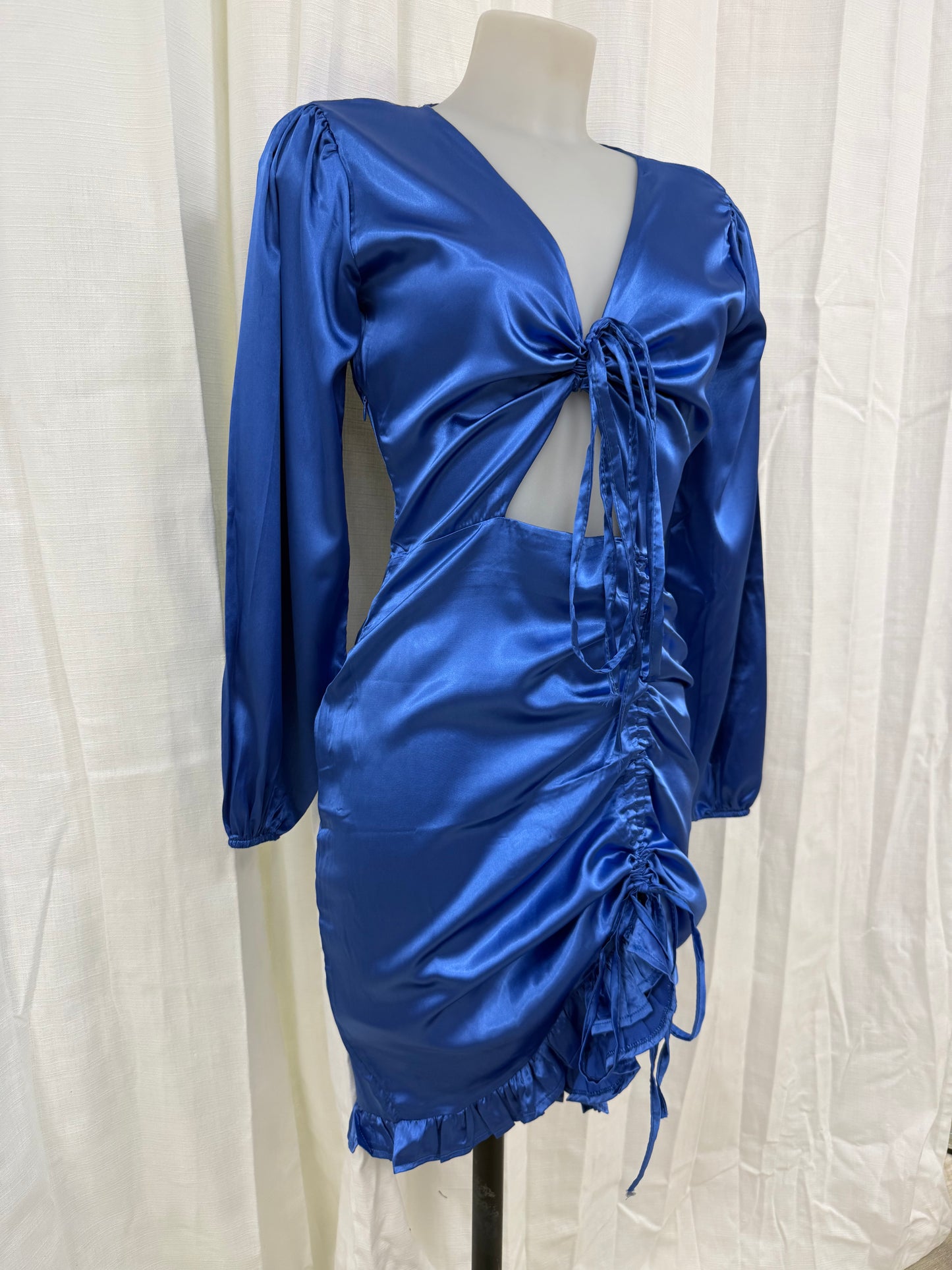 Robe de soirée bleu