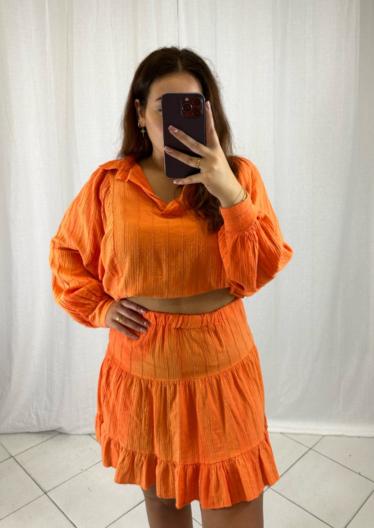 Ensemble Orange - Boutique de vêtements pour femmes DRAGUIGNAN