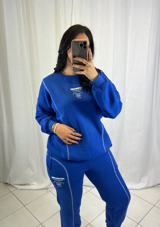 Ensemble jogging Bleu - Boutique de vêtements pour femmes DRAGUIGNAN