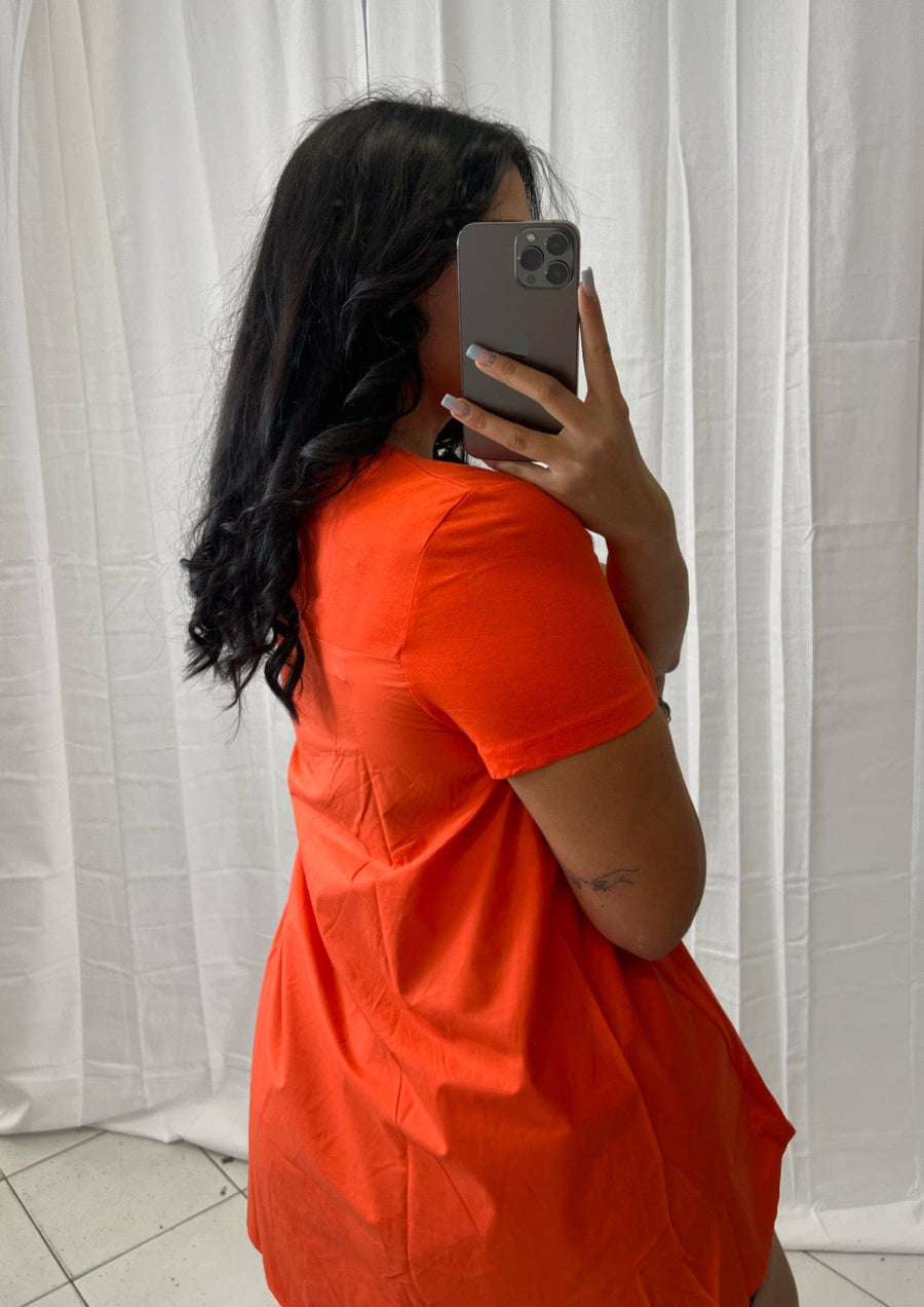 Tee shirt Orange - Boutique de vêtements pour femmes DRAGUIGNAN