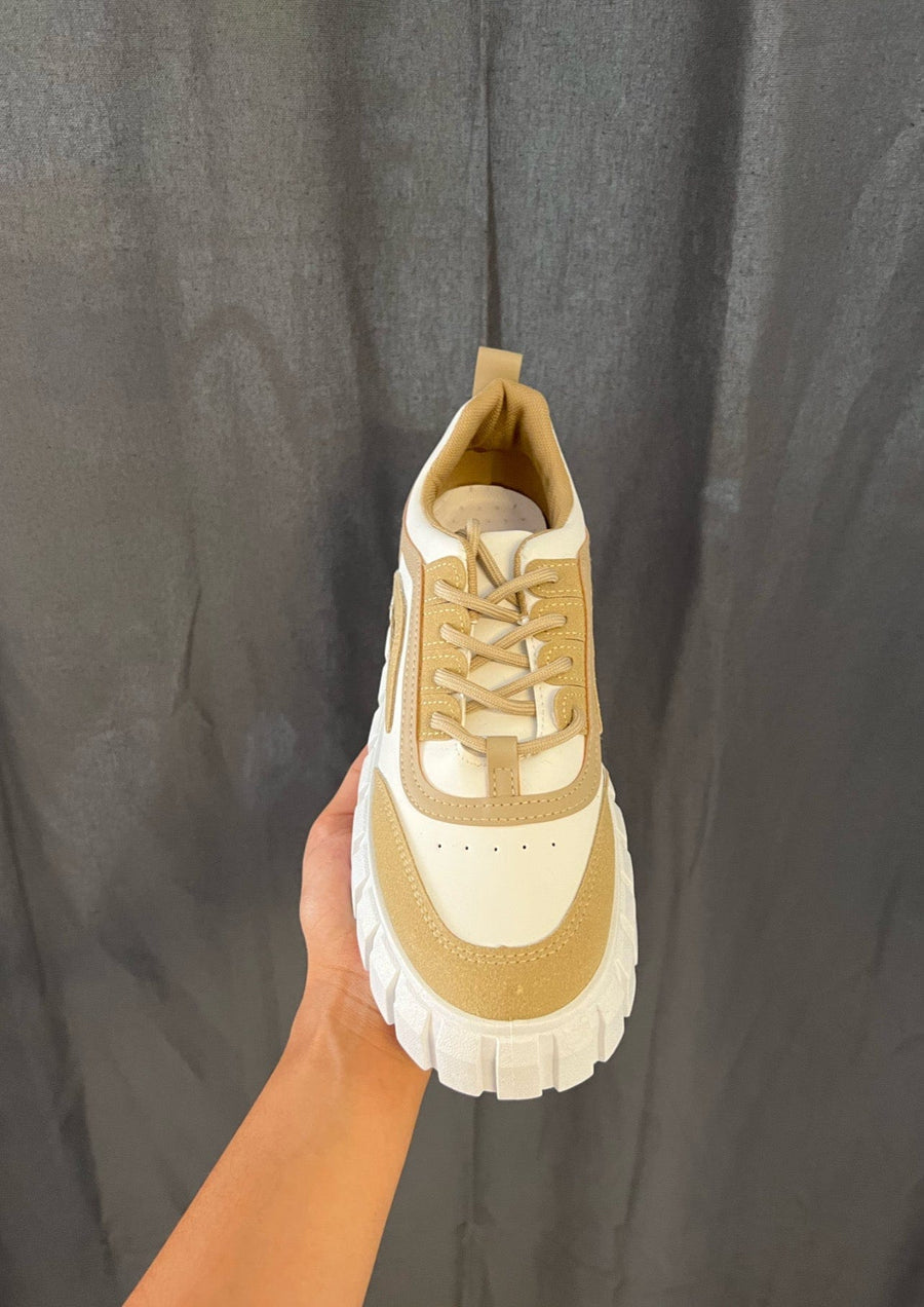 Basket Beige - Boutique de vêtements pour femmes DRAGUIGNAN