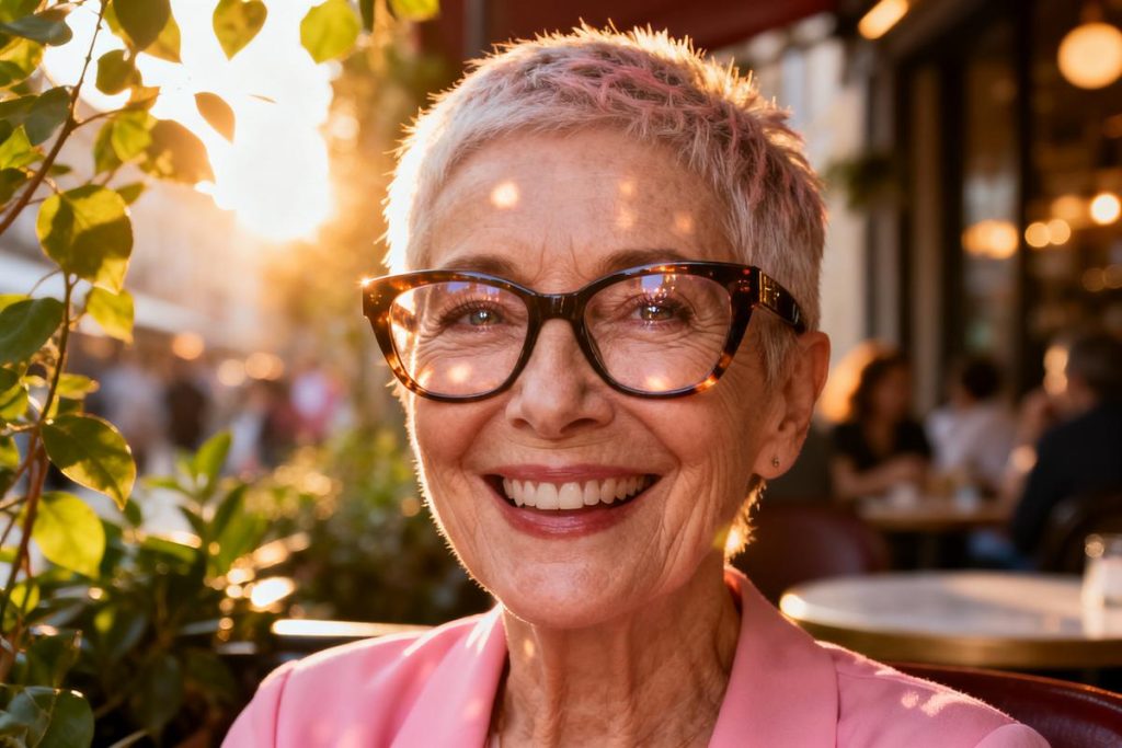 Coupe de cheveux femme 70 ans avec lunettes : nos meilleures idées