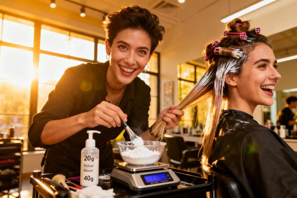 Dosage pour faire des mèches blondes : votre guide pratique
