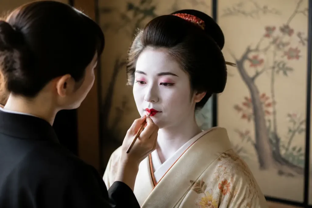 Maquillage geisha : Guide complet pour un look authentique